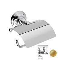 Nicolazzi Classica 1492 GO 34 бумагодержатель с крышкой, золото
