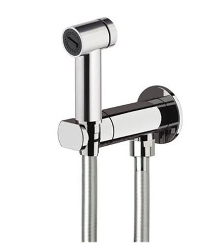 Remer Minimal N64EUM Гигиенический душ в комплекте с прогрессивным смесителем (хром)