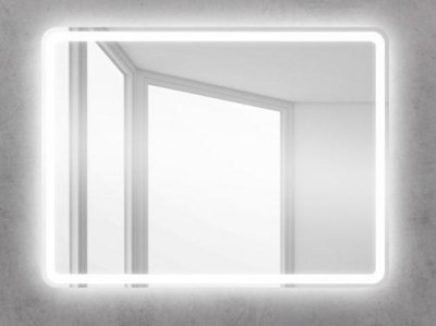Зеркало с встроенным светильником, сенсорным выключателем и подогревом Belbagno spc-mar-1000-800-led-tch-warm, 12w, 220-240v, 100x3x80