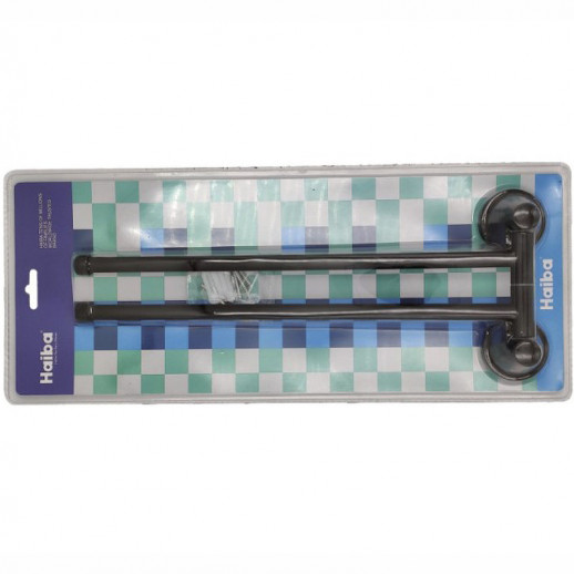 Полотенцедержатель Haiba HB8712 поворотный (металл) черный