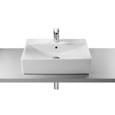 Раковина Roca Diverta подвесная, накладная 47x44 см 327111000 прямоугольная белый