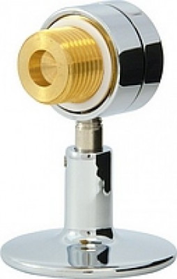 Заглушка ProFactor PF TF 746 декоративная, на телескопической ножке  1/2 "-ш с краном Маевского