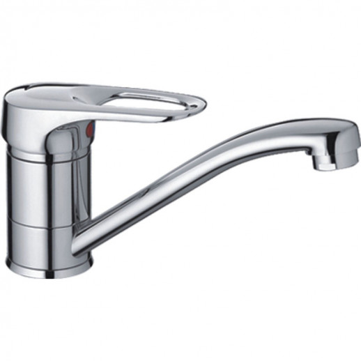 Смеситель для кухни Haiba HB4504 (латунь) хром