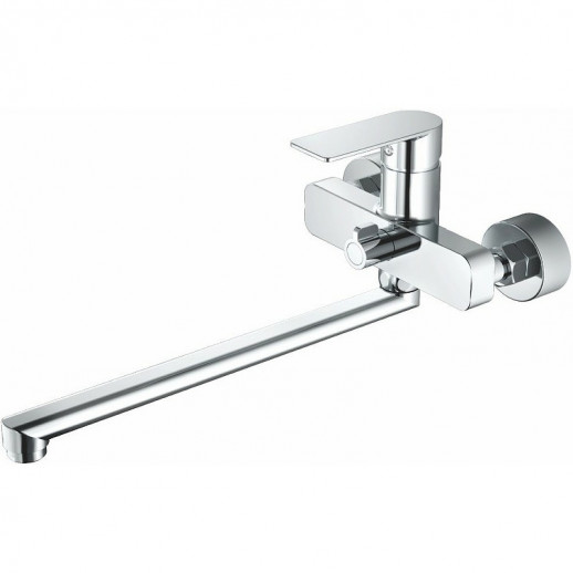 Смеситель для ванны Haiba HB22617 с душевым гарнитуром (латунь) хром