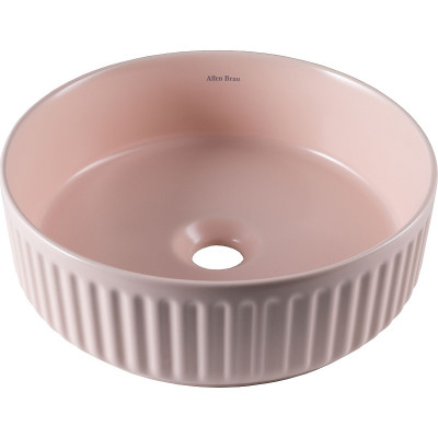 Раковина-чаша Allen Brau Fantasy Line 36 4.11032.SM розовая круглая