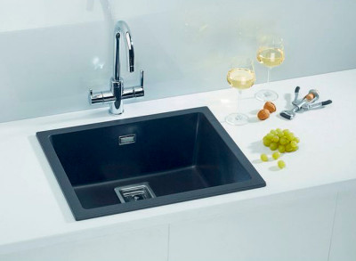 Мойка для кухни Alveus Granital+ Quadrix 50 Arctic G11 560x460x200 1128394 белая ис-ный гранит прямоугольная