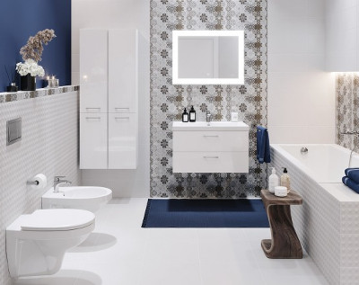 Ванна акриловая Cersanit Lorena 150х70 64531 без гидромассажа прямоугольная