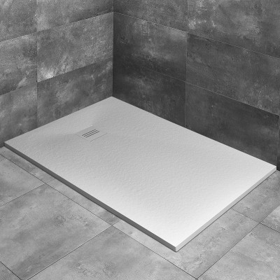 Душевой поддон из искусственного камня Radaway Kyntos F 110x90 HKF11090-04 белый прямоугольный
