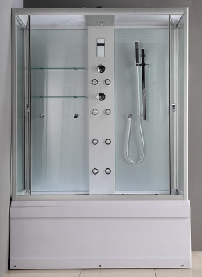 Душевой бокс Timo Lux 148x82 TL-1505 с гидромассажем прямоугольный
