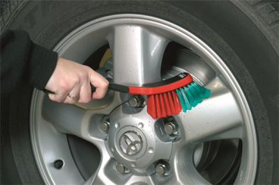 Мульти щётка/Щётка для дисков, 290 мм, мягкий/расщеплённый ворс, чёрный цвет