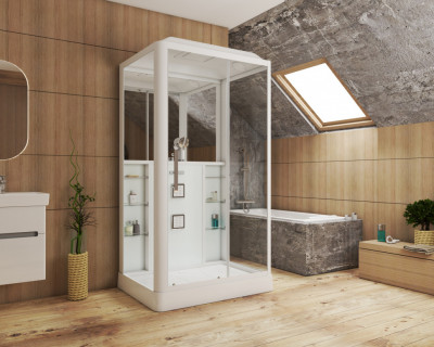 Душевая кабина GROSSMAN GR-127L/R 120x90х225 см низкий поддон