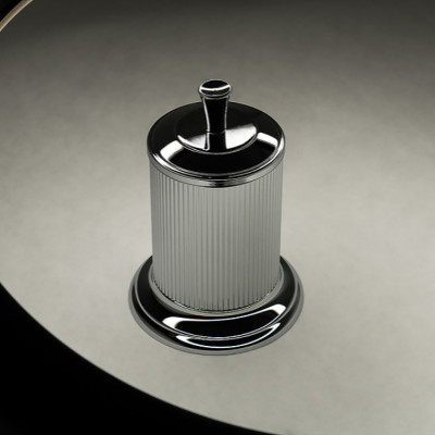 Баночка для ванных принадлежностей Migliore Fortuna 28337 хром