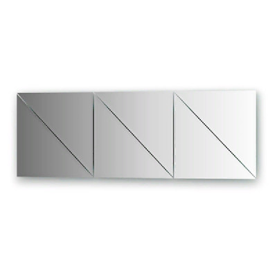 Зеркальная плитка Evoform Refractive 30х30 с фацетом 10 мм BY 1519