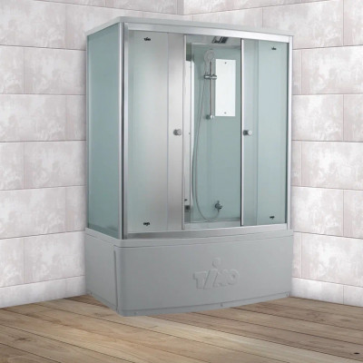 Душевая кабина (душевой бокс) Timo Comfort Fabric Glass T-8850F, 150x88x220