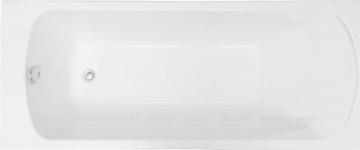 Акриловая ванна Aquanet Roma 170x70 пристенная прямоугольная (00204028)