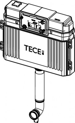 TECEprofil Смывной бачок в сборе для модулей высотой 820 мм (9820103)
