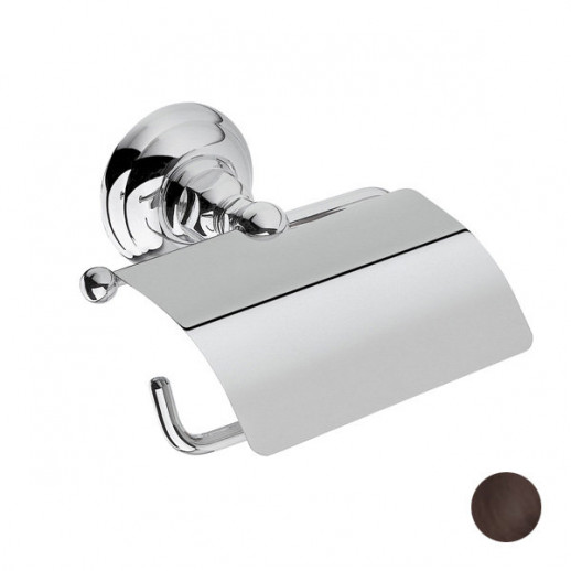 Nicolazzi Classica 1492 TB бумагодержатель с крышкой, тосканская латунь