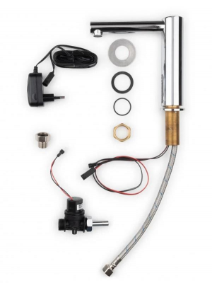 Автоматический кран Nofer 07250.B хром/глянец