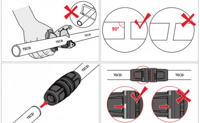 Универсальная многослойная металлополимерная композитная труба 32 TECElogo РЕ-Хс 32х3 мм (8700032)