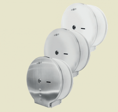 Диспенсер туалетной бумаги NOFER Inox 05006.S, сталь/матовый