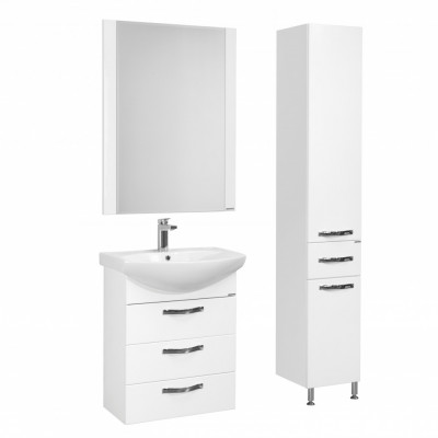 Тумба под раковину Aquaton Ария 65 Н белый (1A123401AA010)