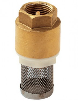 Обратный клапан с фильтром Remer RR 381 1. 1/4 " лат.серд