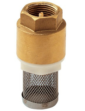 Обратный клапан с фильтром Remer RR 381 1. 1/4 " лат.серд