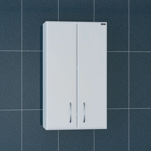 Шкаф для ванной комнаты навесной СаНта ПШ Стандарт 40х70 см, белый