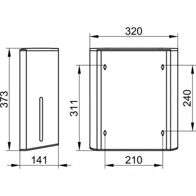 Держатель бумажных полотенец Keuco Plan 14985010000, хром