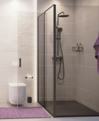 WasserKRAFT Elbe 74P06 душевой уголок 120х80 см