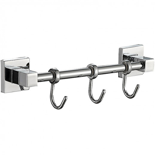 Вешалка для полотенец Haiba HB8615-3 (металл) хром