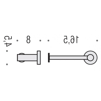 Держатель для туалетной бумаги Colombo Plus W4908.GM черный
