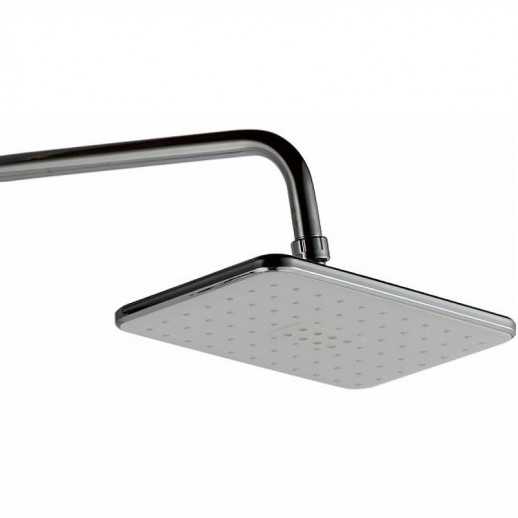 Душевая система Haiba HB2421 с полочкой (латунь пластик) белый, хром