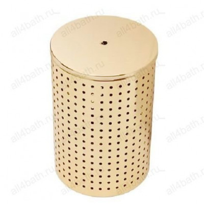 Корзина для белья 55л MIGLIORE Complementi 21991, золото (средняя)