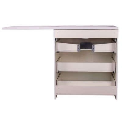 Тумба под раковину Style Line Даллас 140 Люкс Plus белая