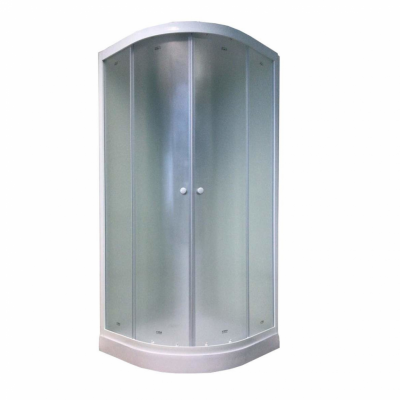 Душевая кабина Parly Tomorrow ET831 80х80х210см, сектор, белый/жемчужный