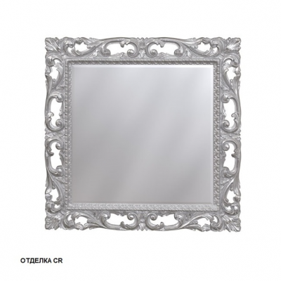 CAPRIGO PL109-CR зеркало настенное в раме, квадратное, хром