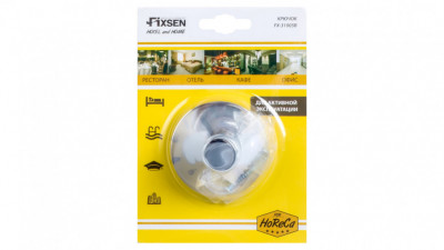 Крючок одинарный Fixsen Hotel (FX-31005B), цвет хром