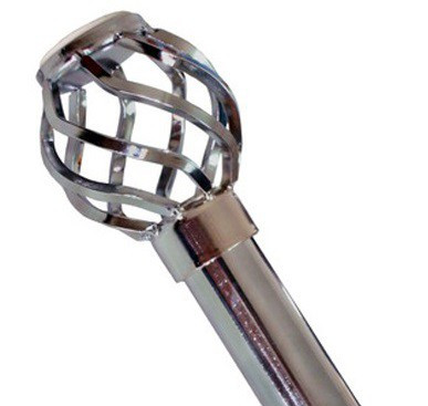 BLONDER HOME Sphere Chrome BH-SCR/21 карниз для ванной, 110-200 см