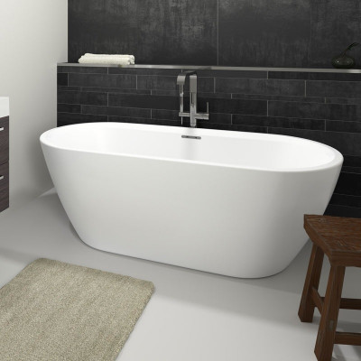 Ванна акриловая Riho Inspire 180x80 B085001005 (BD0200500000000) без гидромассажа овальная