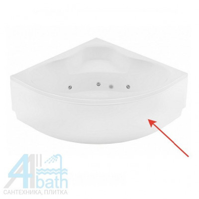 Aquanet Santiago 00169177 экран под ванну 160х63,5 см, белый