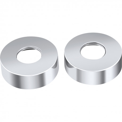 Отражатели Славен круг, высота 20 мм, пара серебристый (СЛ-ЗП-010)