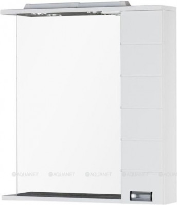 Зеркало-шкаф в ванную Aquanet Сити 85 белый (00157611)