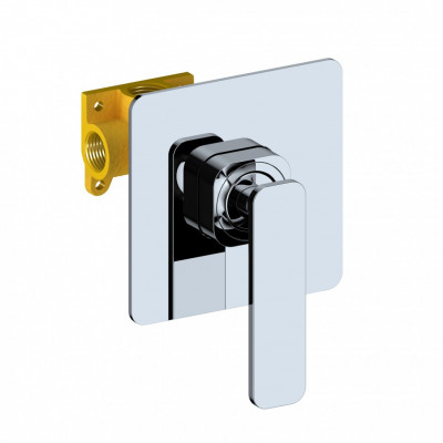 Timo Torne 4389/00SM chrome встраиваемый смеситель с гигиеническим душем, хром