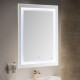 Зеркало в ванную с LED-подсветкой MELANA-6080 MLN-LED036 прямоугольное 800х600  (MLN-LED036)