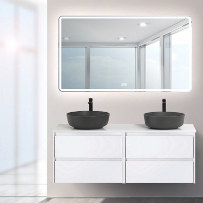 Зеркало Belbagno 140 spc-mar-1400-800-led-tch-warm
