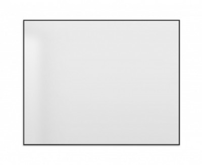 Зеркало в алюминиевой раме Belbagno spc-al-1000-800 nero