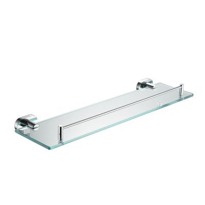Полка стеклянная Shevanik SG5119, хром