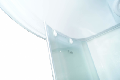 Душевая кабина Parly Tomorrow ET93 90х90х210см, сектор, белый/жемчужный