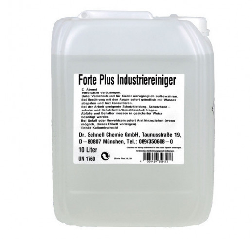 Forte Plus (Форте Плюс) - Интенсивная уборка для полов в промышленных помещениях (бетонный пол, склады, парковки)